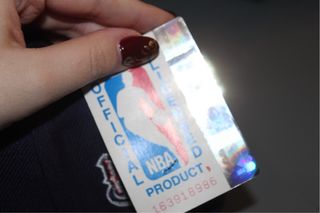 Cappellino NBA Rockets Basketball Blu Anni 90