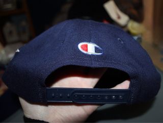 Cappellino NBA Rockets Basketball Blu Anni 90