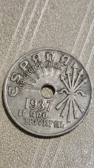 Lote 9 Monedas Históricas España (1925-1953)