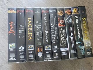 Lote 10 VHS: Drácula, Mimic, La Celda y más