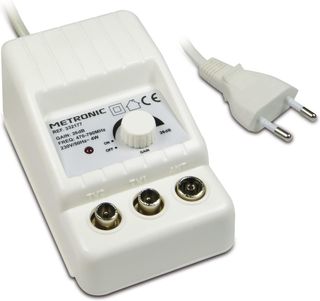 Metronic - 332177, amplificador de antena de TV in