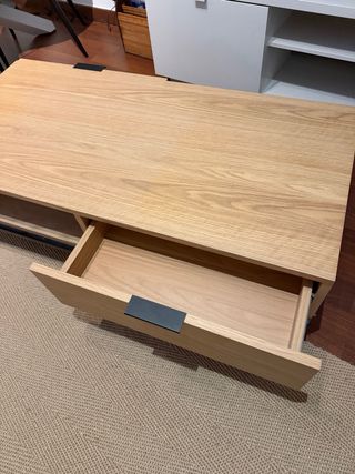 Mesa de centro madera y metal Banak