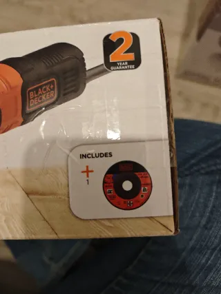 Amoladora Angular Black+Decker 760W