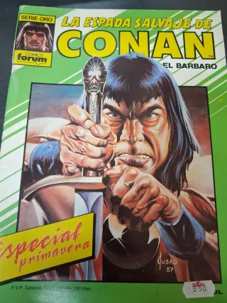 LA ESPADA SALVAJE DE CONAN.ESPECIAL PRIMAVERA.
