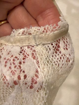 Top encaje beige T.S.J. Talla única