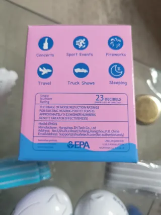 Protectores auditivos Zohan para bebés