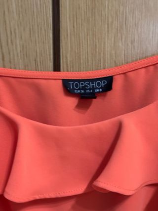 Mono corto Topshop coral