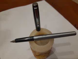 Set di 4 penne stilografiche Stilus, Inoxcrom, Parker, ecc.