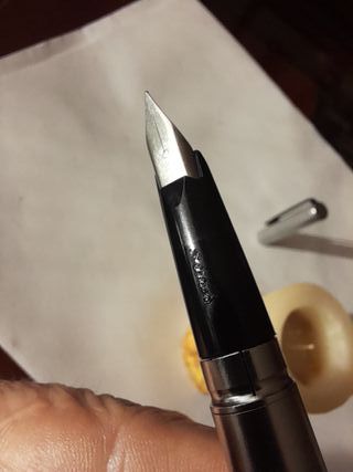 Set di 4 penne stilografiche Stilus, Inoxcrom, Parker, ecc.