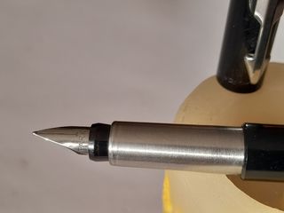 Set di 4 penne stilografiche Stilus, Inoxcrom, Parker, ecc.