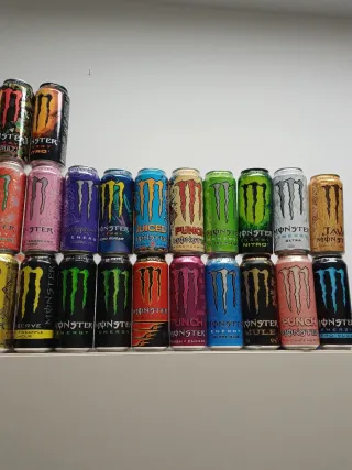 31 Lattine Monster Vuote