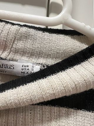 Jersey rayas blanco y negro