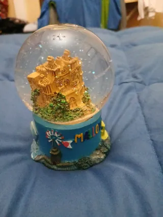 Bola de nieve Mallorca con purpurina