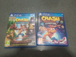 PS4: Crash N. Sane Trilogy y Crash 4
