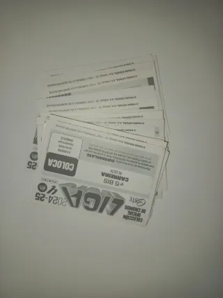 Lote cromos stickers fútbol varias temporadas