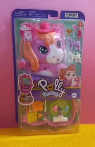 Polly Pocket Cofre Caballo con Accesorios