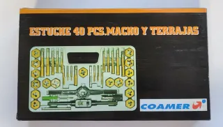 Estuche 40 Pcs Macho y Terrajas