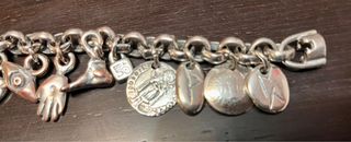 Pulsera Plata Uno de 50