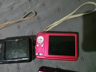 Lote 5 Cámaras Digitales Fujifilm, Lumix, Samsung