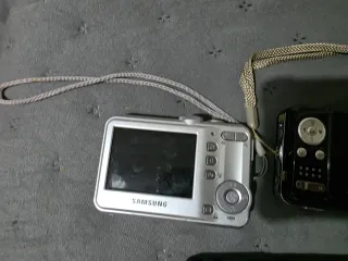 Lote 5 Cámaras Digitales Fujifilm, Lumix, Samsung