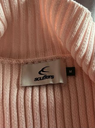 Jersey Scuffers rosa con cremallera