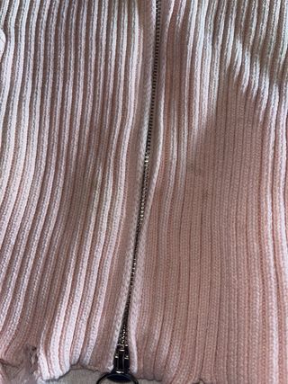 Jersey Scuffers rosa con cremallera