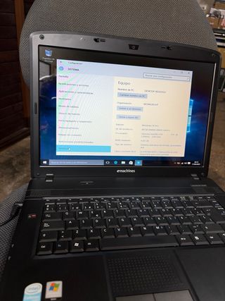 Portátil eMachines E520 4GB RAM