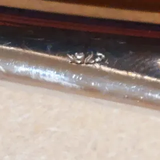 Paleta tarta antigua chapado plata925 30cm