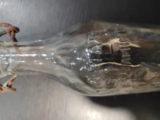 Botella antigua Gaseosas Amar P.Caramiñal