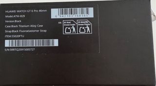 Huawei Watch GT 6 Pro Negro/Dorado