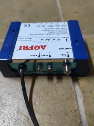 Modulador AGFRI AG-AV02 Analógico