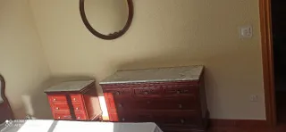 Conjunto dormitorio antiguo madera