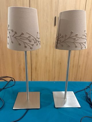 Lámparas de mesita de noche (2 unidades)