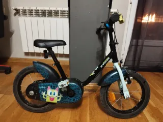 Bicicleta infantil B-Twin 14 pulgadas