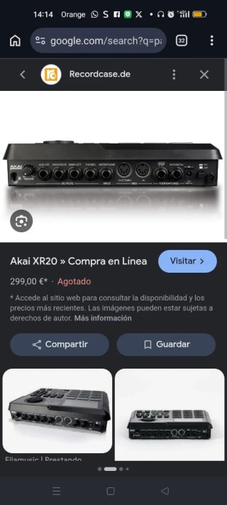 Caja de Ritmos Akai XR20