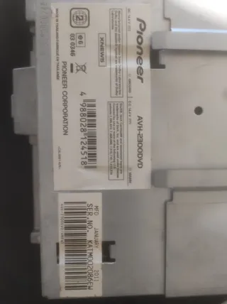 Radio Pioneer Pantalla Táctil