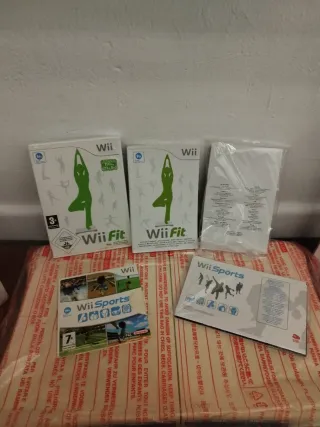 Nintendo Wii + Wii Sports + Wii Fit + HDMI