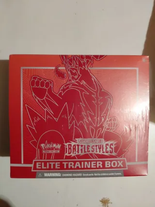 Pokémon ETB Sword & Shield Battle Styles