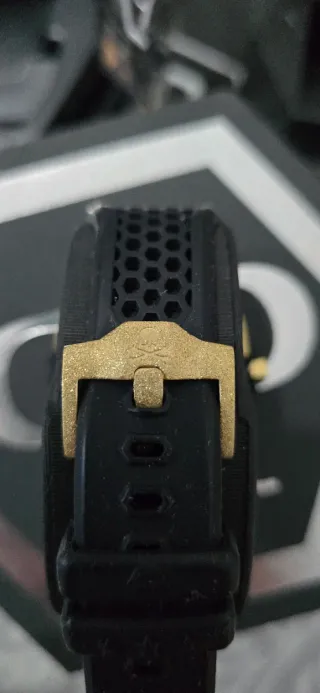 Reloj Philipp Plein Dorado Esqueleto