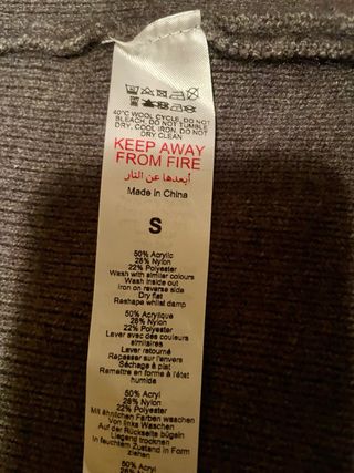 Chaqueta punto larga NUEVA