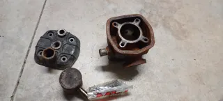 Bloque motor y pistón