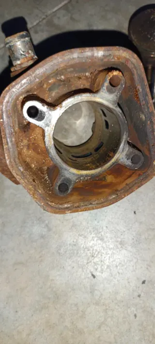 Bloque motor y pistón