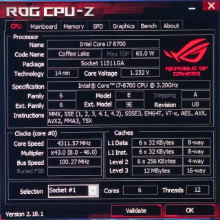 PC Gaming i7 8700 32GB RAM RTX 2080