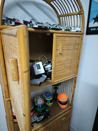 Estantería Armario Bambú Mimbre