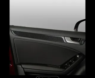 Embellecedores Carbono puertas Audi