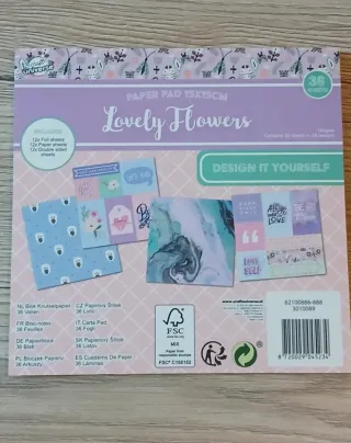 Bloc Papel Craft Universe 15x15 cm N 4