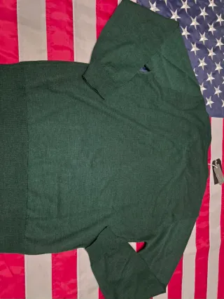 Maglia Storie Italiane Cotone Verde XXL