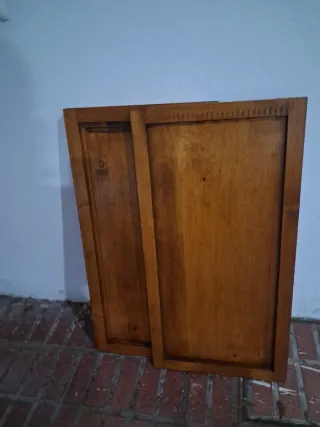 Cuna de madera antigua