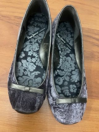 Bailarinas Pepe Jeans terciopelo