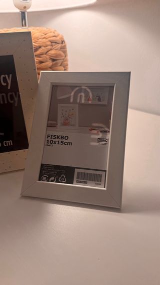 Lote 2 Marcos Fotos Blancos 10x15cm